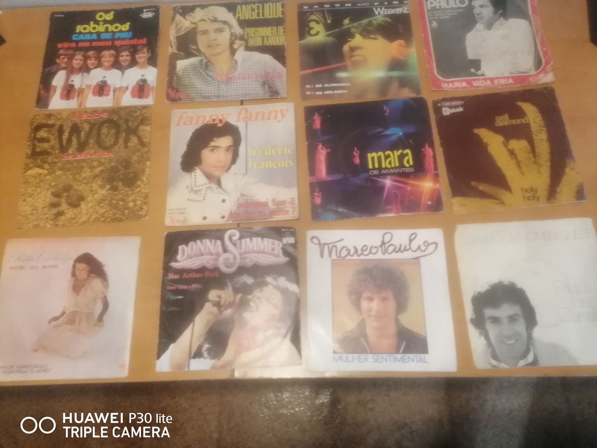 Disco pequenos vinil