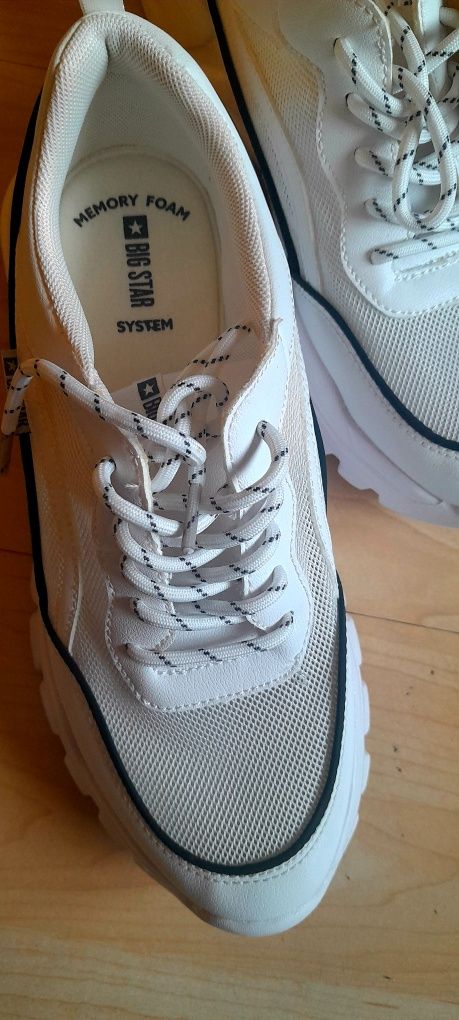 Nowe sneakersy marki Big Star rozmiar 38