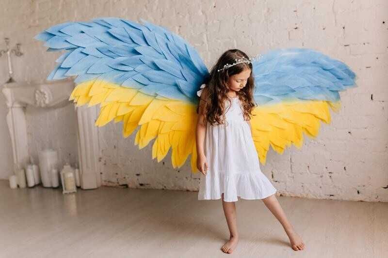 Крылья Ангела Патриотические - Украинские в наличии и на заказ