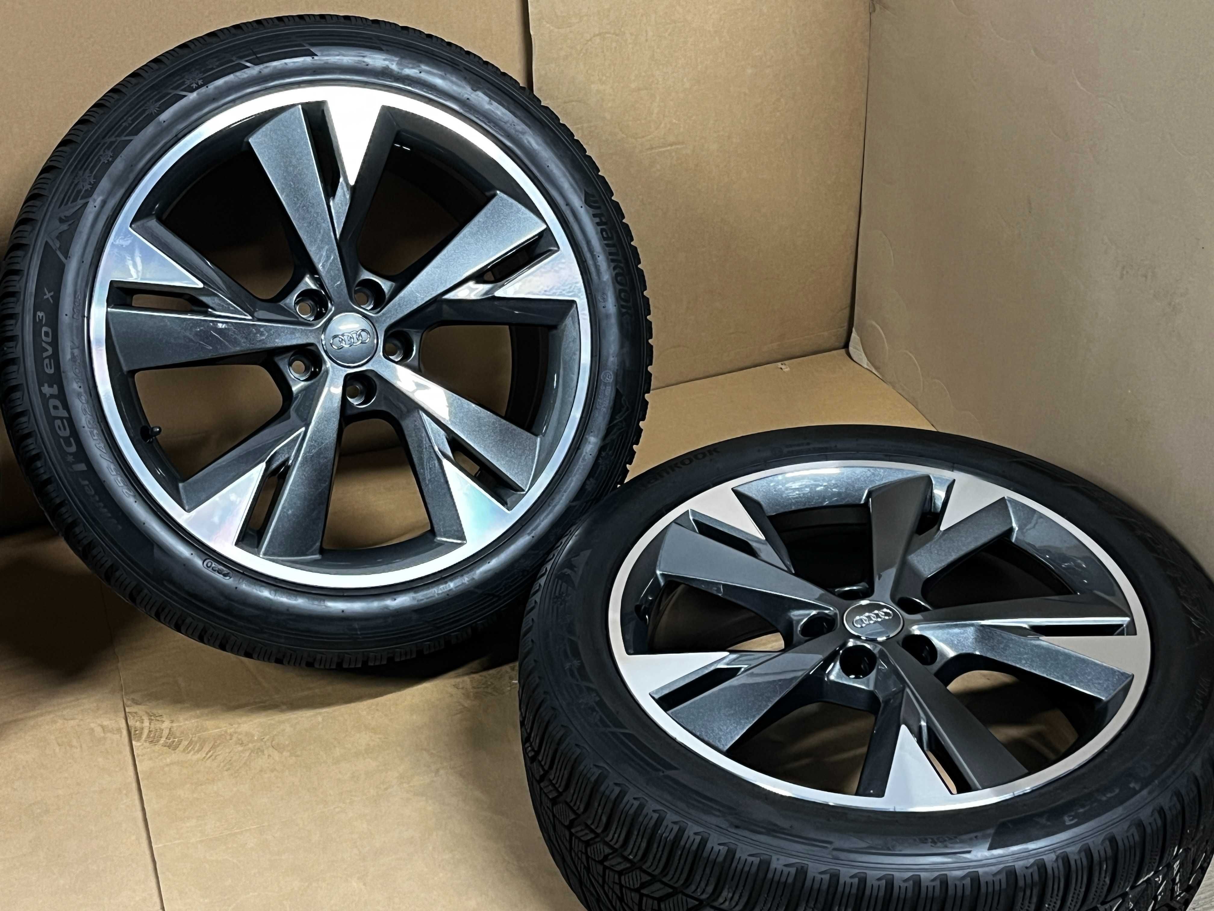 Koła Audi Q4 e-tron 89A601025E 89A601025M 8Jx20 9Jx20 Hankook zima