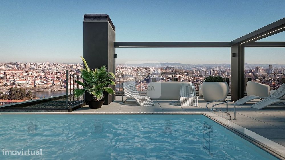 T0 Varanda e Garagem Gaia | Apartamento Arrábida Shopping D'Ouro Tower