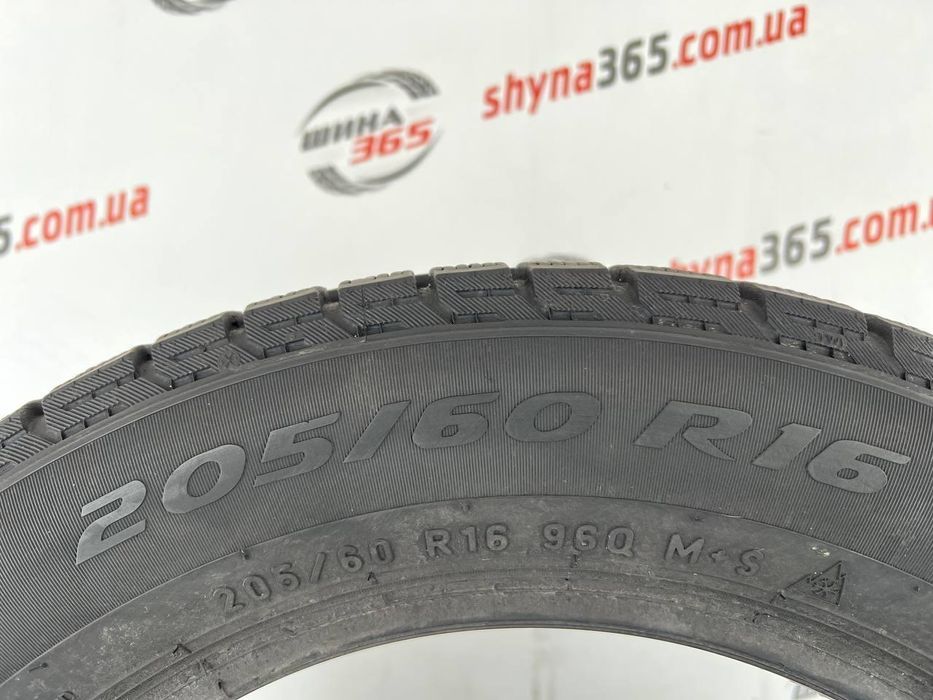 205/60 r16 pirelli ice asimmetrico 7mm шини бу зима