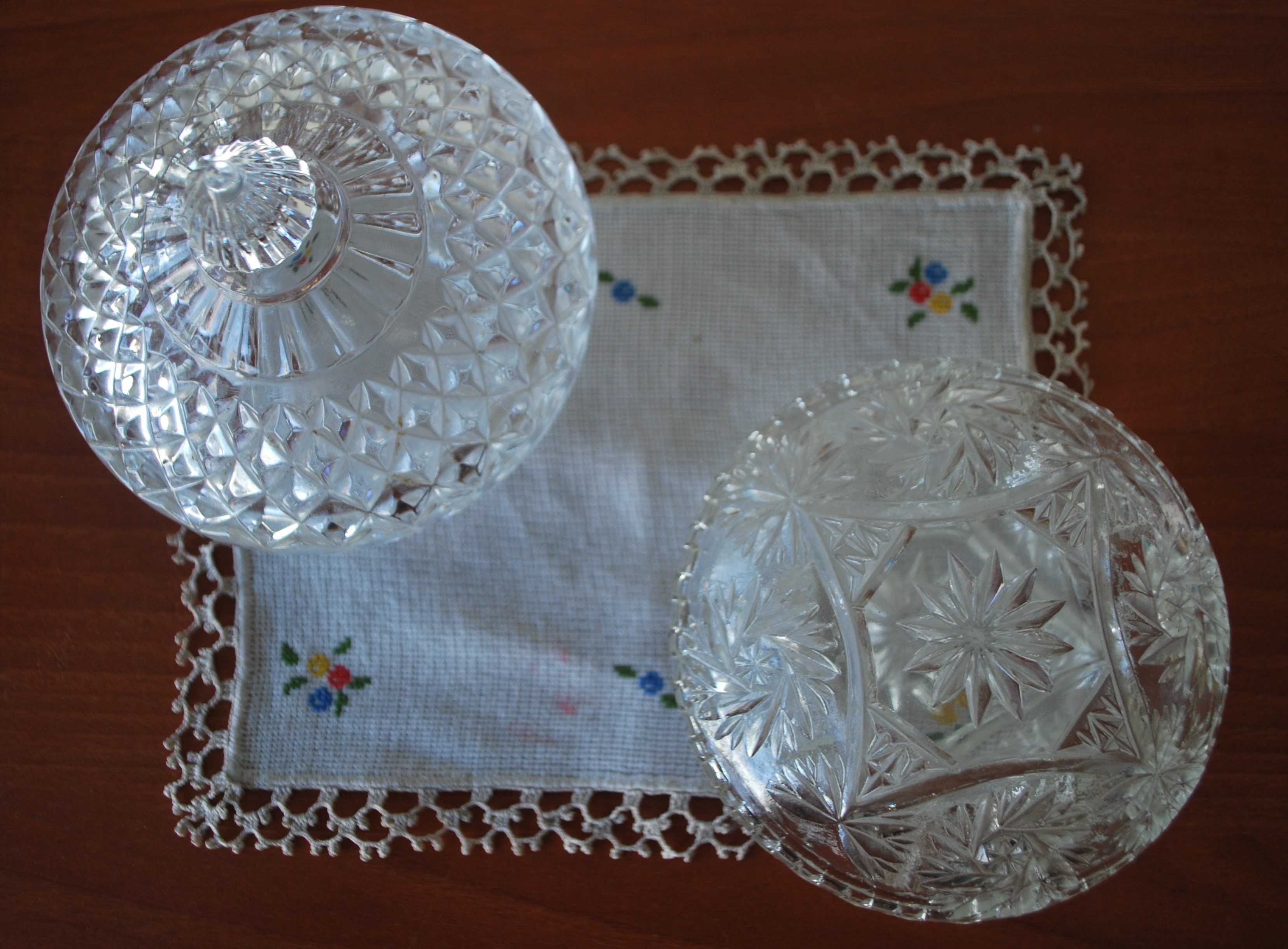 Taças Utilitárias e Decorativas Vidro Lapidado (Cristal D´Arques)