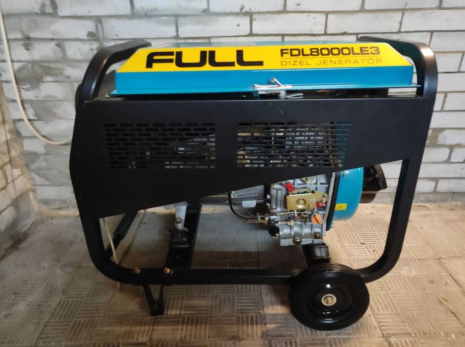 Генератор Дизельний FULL FDL 8000LE3 (3х фазний, дизель)
