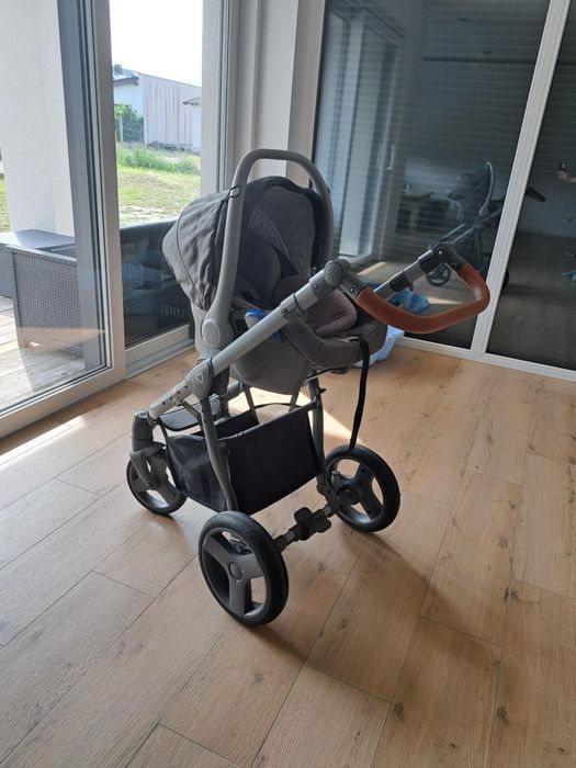 Wózek dziecięcy 3 w 1 Babyactive Mommy 6 Gray Star