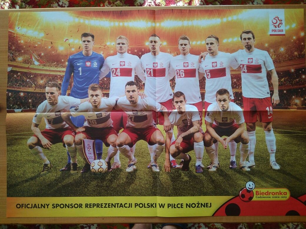 Polska Reprezentacja w Piłce Nożnej Zestaw 21 Plakatów