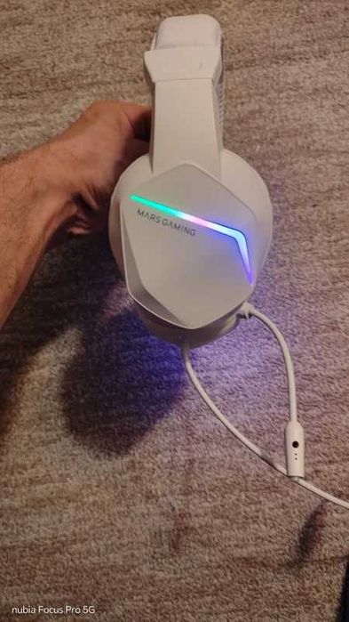 Słuchawki z mikrofonem Gaming Mars Gaming MH122