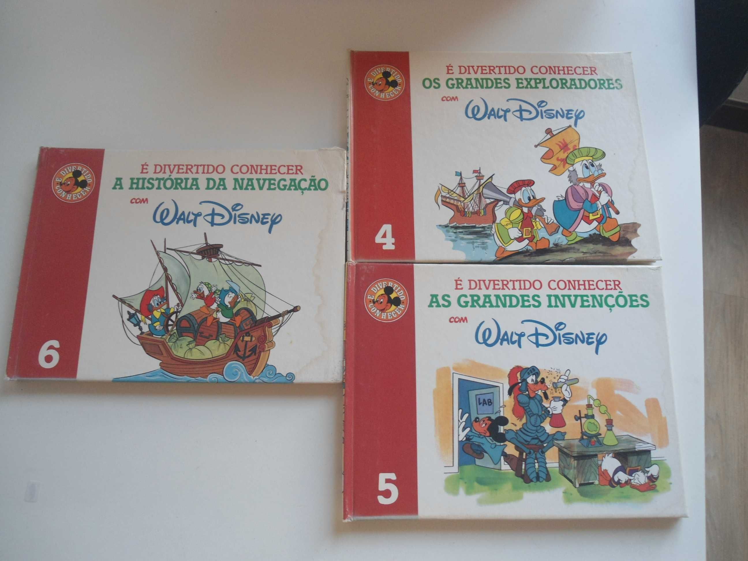 É Divertido Conhecer com Walt Disney (15 volumes)