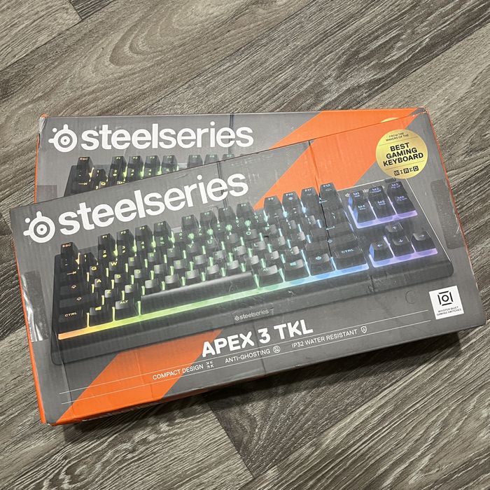 Нова SteelSeries Apex 3 TKL Клавіатура