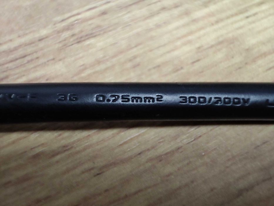 Б/В Кабель живлення 3pin 220В Оригінал мікі маус