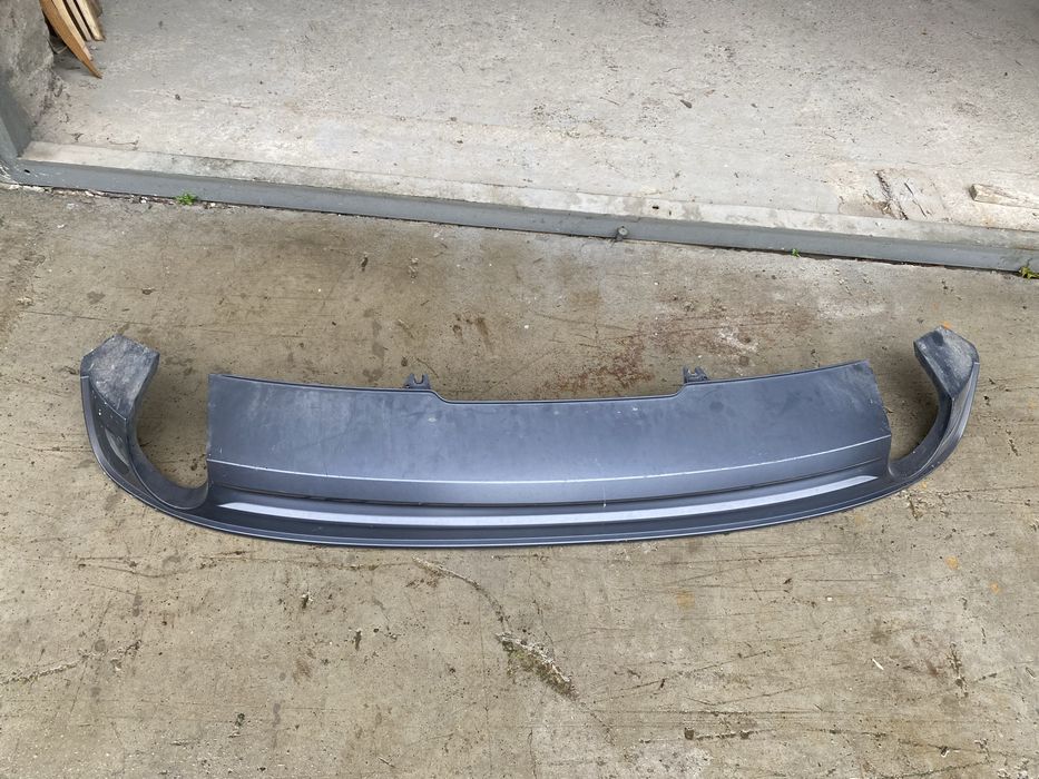Дифузор бампера ауді а4 б9 S-line, накладка бампера, губа