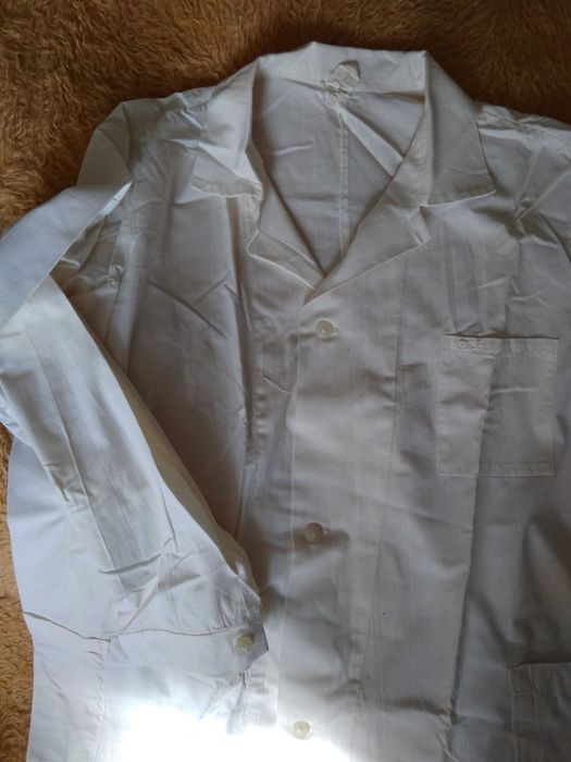 Халат рабочий белый