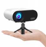 VISSPL Mini Projektor WiFi Bluetooth 20000L Full HD 1080P Zoom Trapez