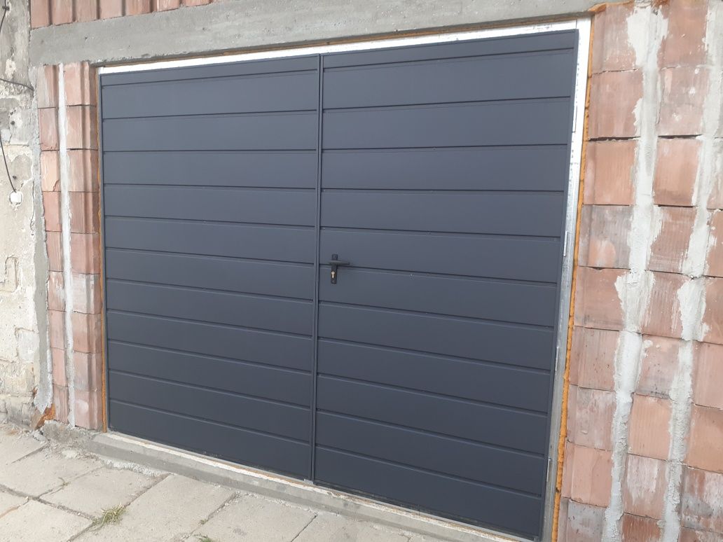 Bramy garażowe brama garażowa drzwi 210x240 uchylne dwuskrzydłowe