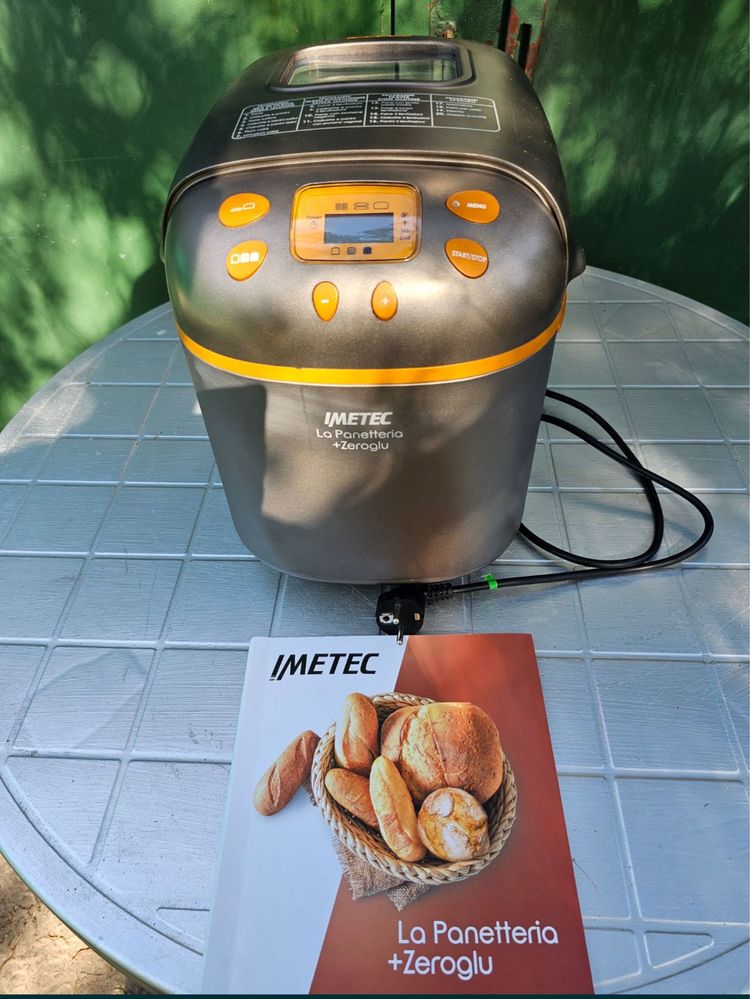 Imetec La Panetteria + Zeroglu, maszyna do pieczenia chleba