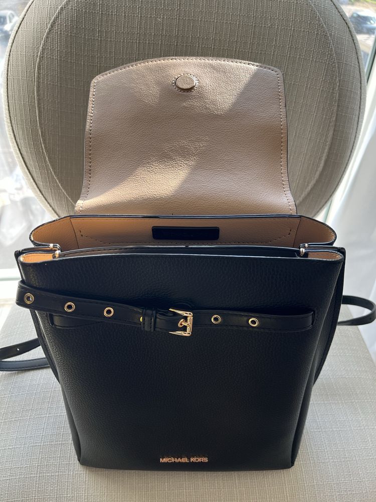 Mochila em pele Michael Kors