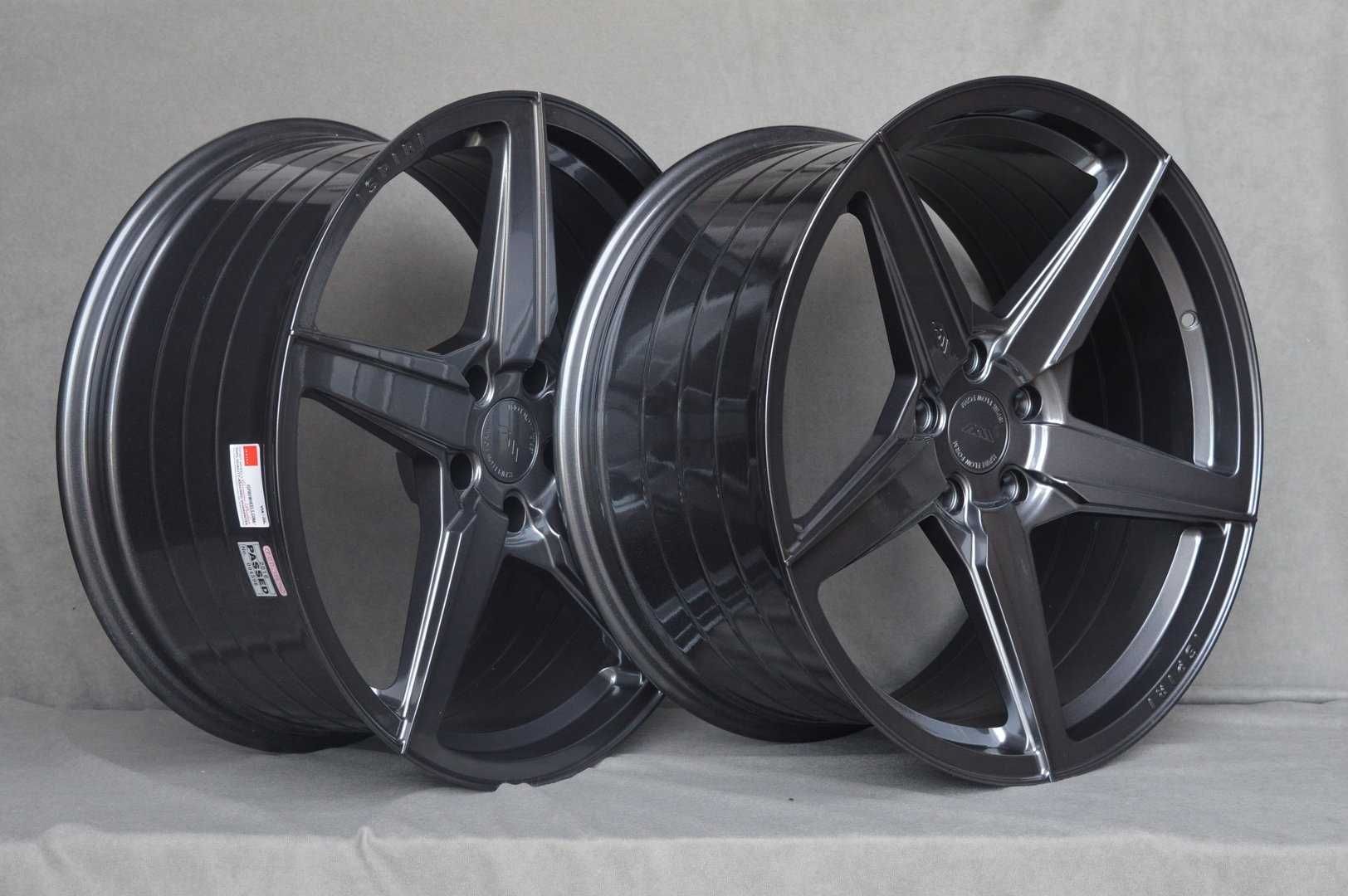 Felgi ISPIRI FFR5 20" 9J ET32 + 10,5J ET30 5x112 Carbon Graphite