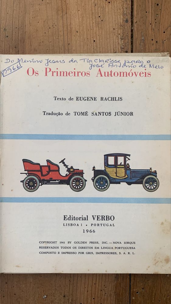Os primeiros automóveis