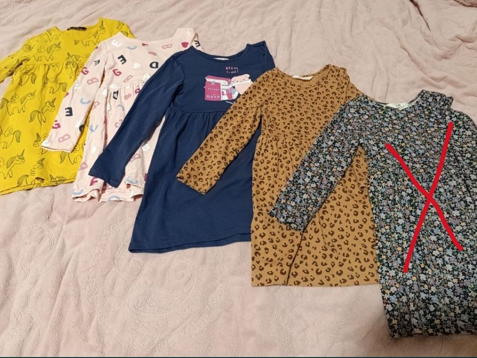 Плаття для дівчинки 4-5, 110, H&M, George, Sinsay