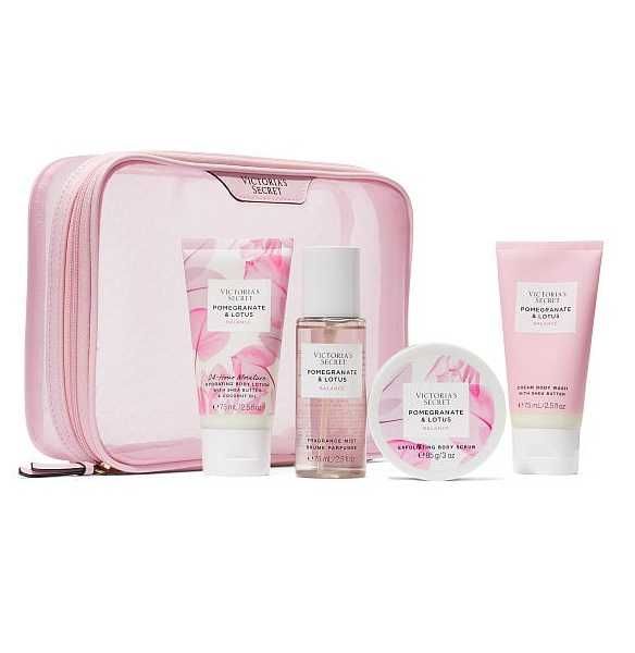 Набір Victoria's Secret Pomegranate & Lotus косметичка Вікторія Сікрет