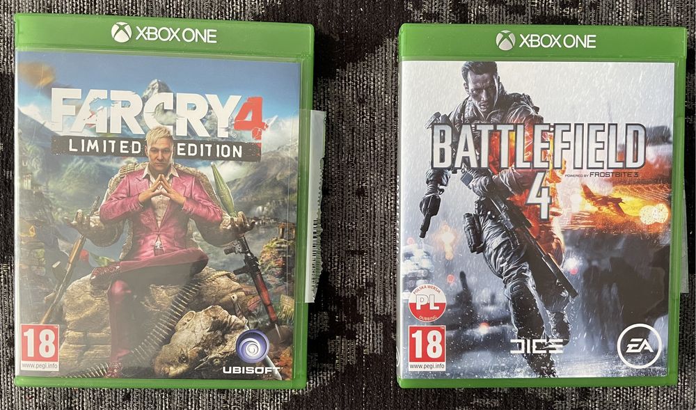 Sprzdedam! Gry Xbox One! Battlefield 4 i Farcry 4