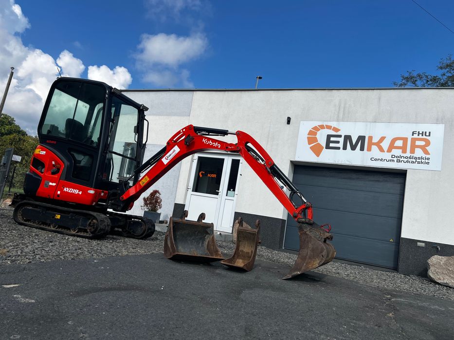 Kubota Minikoparka Kubota KX019-4  1 własciciel -  3 łyżki 2018