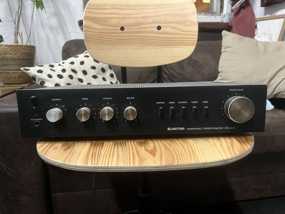 Unitra WS-304S – wzmacniacz vintage PRL / klasyk audio