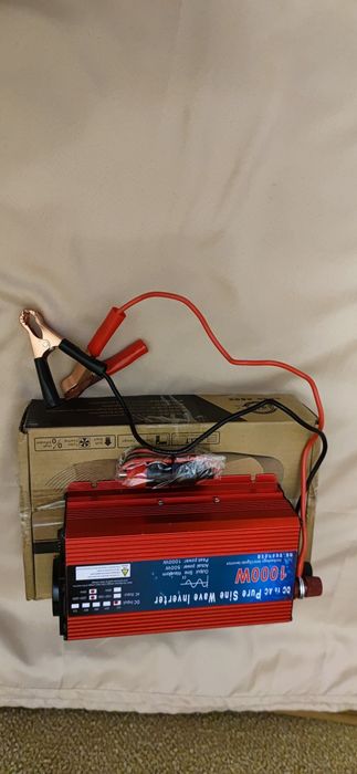 Інвертор 12-220в чиста синусоїда  ідеально підходить для газов