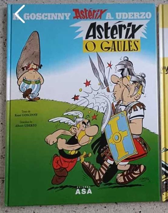 Livro Astérix, O Gaulês, BD Capa Dura