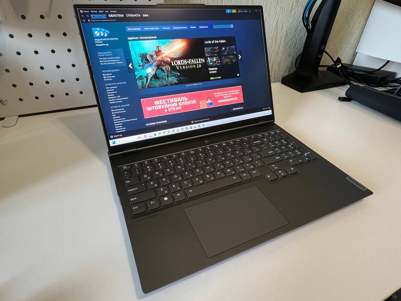 Lenovo legoin 7, rtx3070, i7 11800h, 32GB, 1TB ssd, 16ITHg6