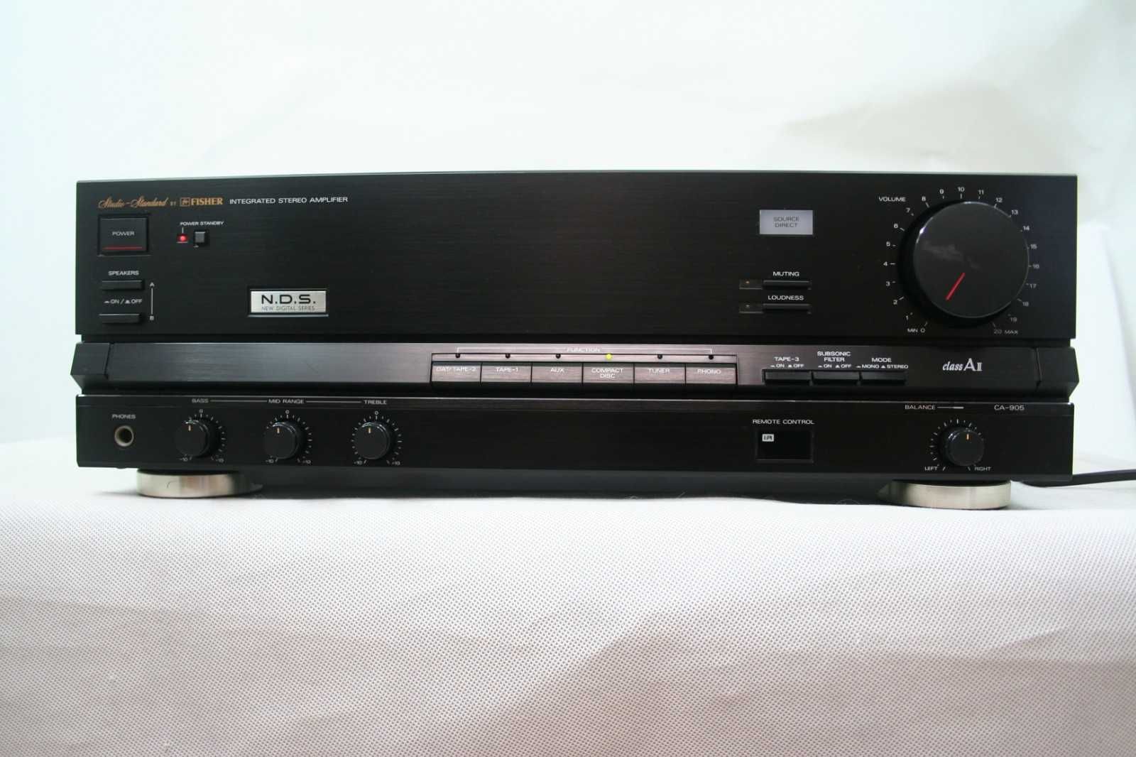 Wzmacniacz FISHER CA-905 |2x80W|