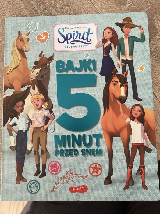 Ksiazka bajki 5 minut przed snem Spirit Mustang