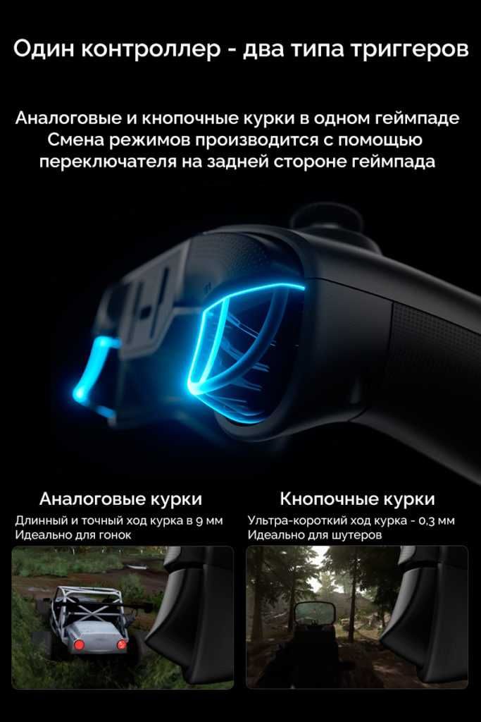 Геймпад Flydigi Vader 3 PRO Windows, Android, Nintendo Switch, iOS