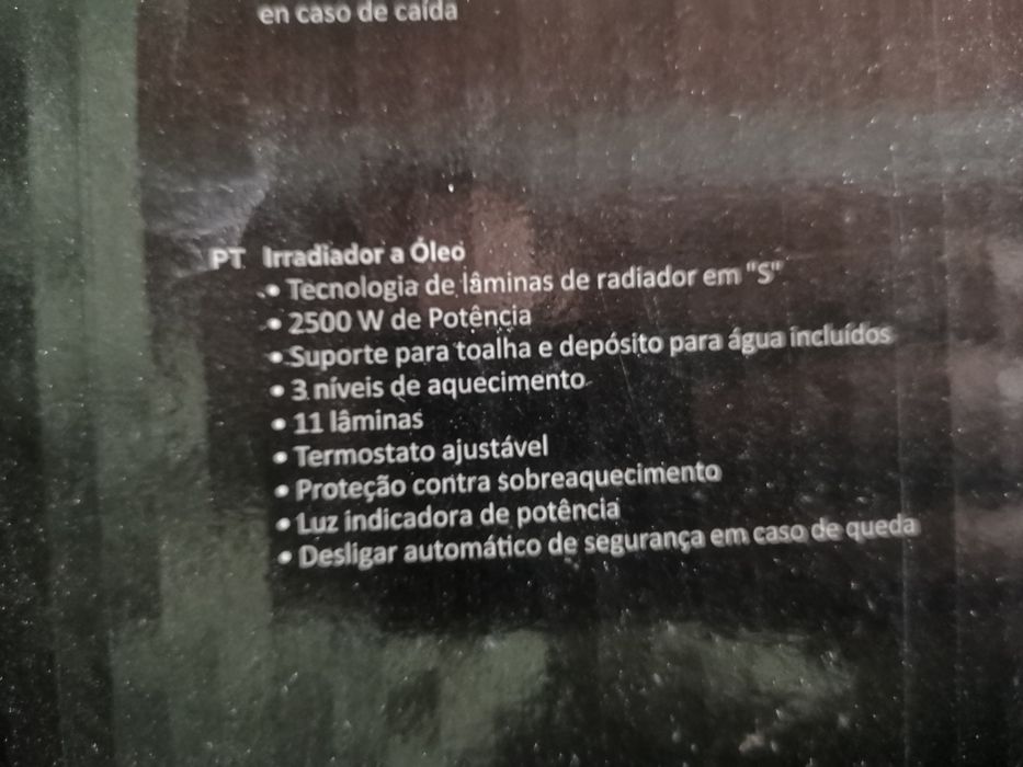 Aquecedor a óleo Becken 2500 W