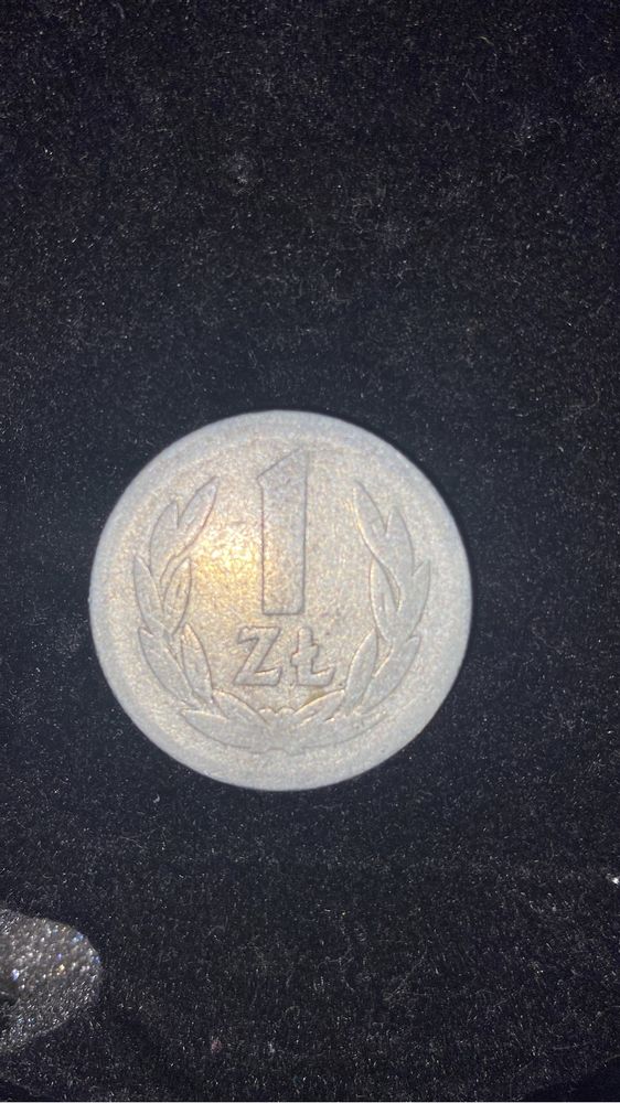 Złotówka 1949 Brak znaku menniczego