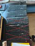 Teclados de fio (Dell, HP, Insys e Logitech)