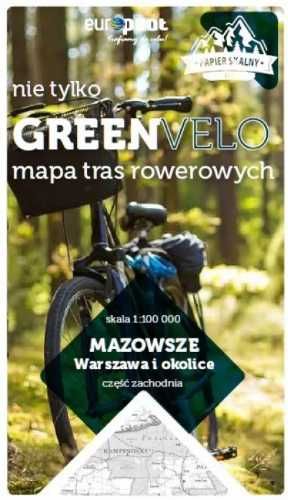 Mazowsze. Warszawa i okolice - cz.zach. Mapa tras - praca zbiorowa