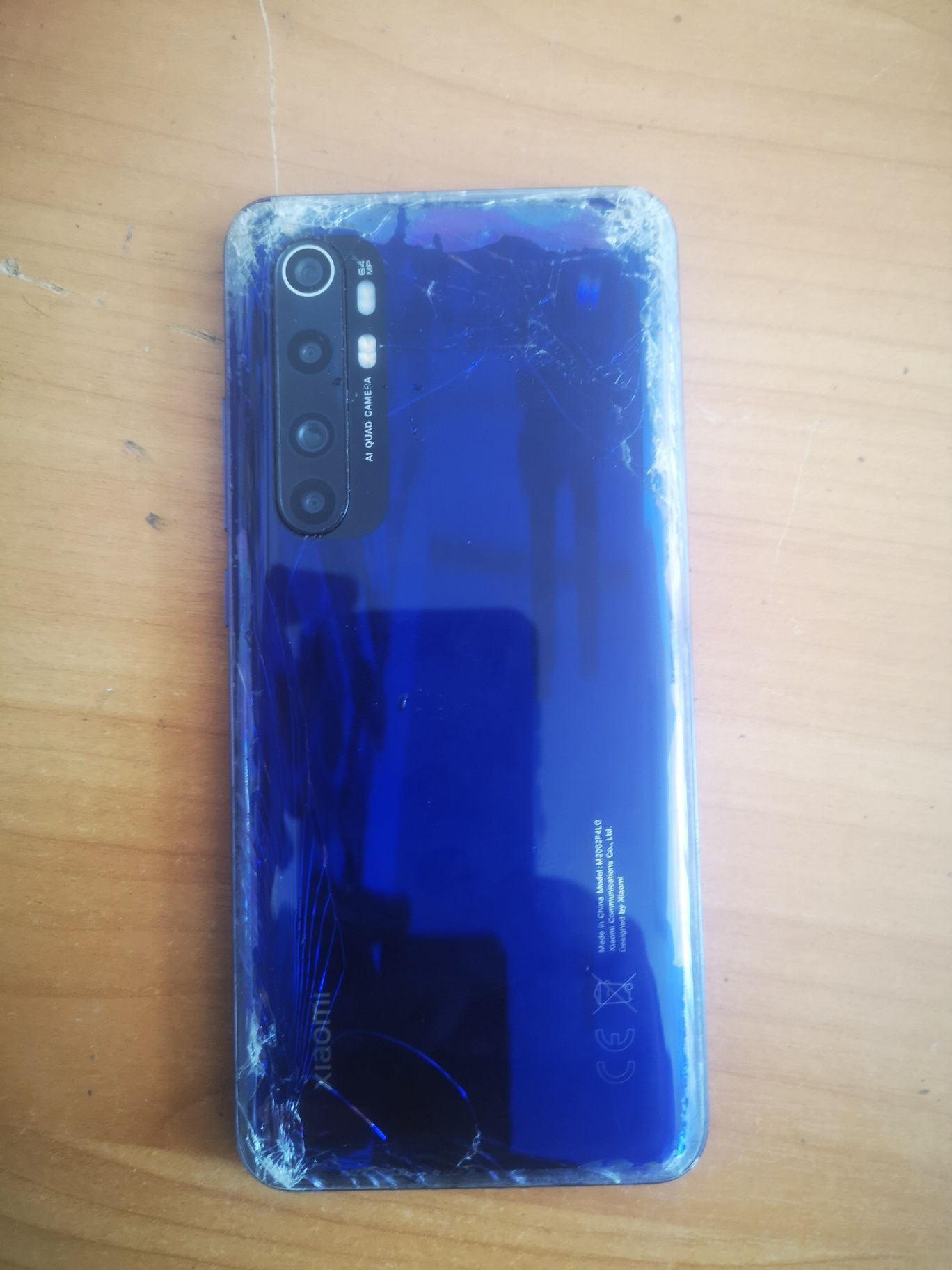 Mi note 10 Lite.