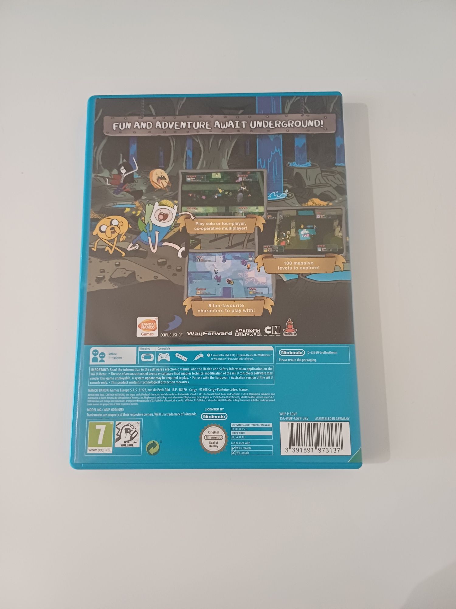 Explore the Dungeon Because I Don't Know Nintendo WiiU Wii U angielska