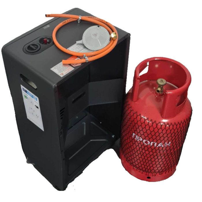 Газовий обігрівач Super Gaz Турбо+Балон 27л+редуктор зі шлангом