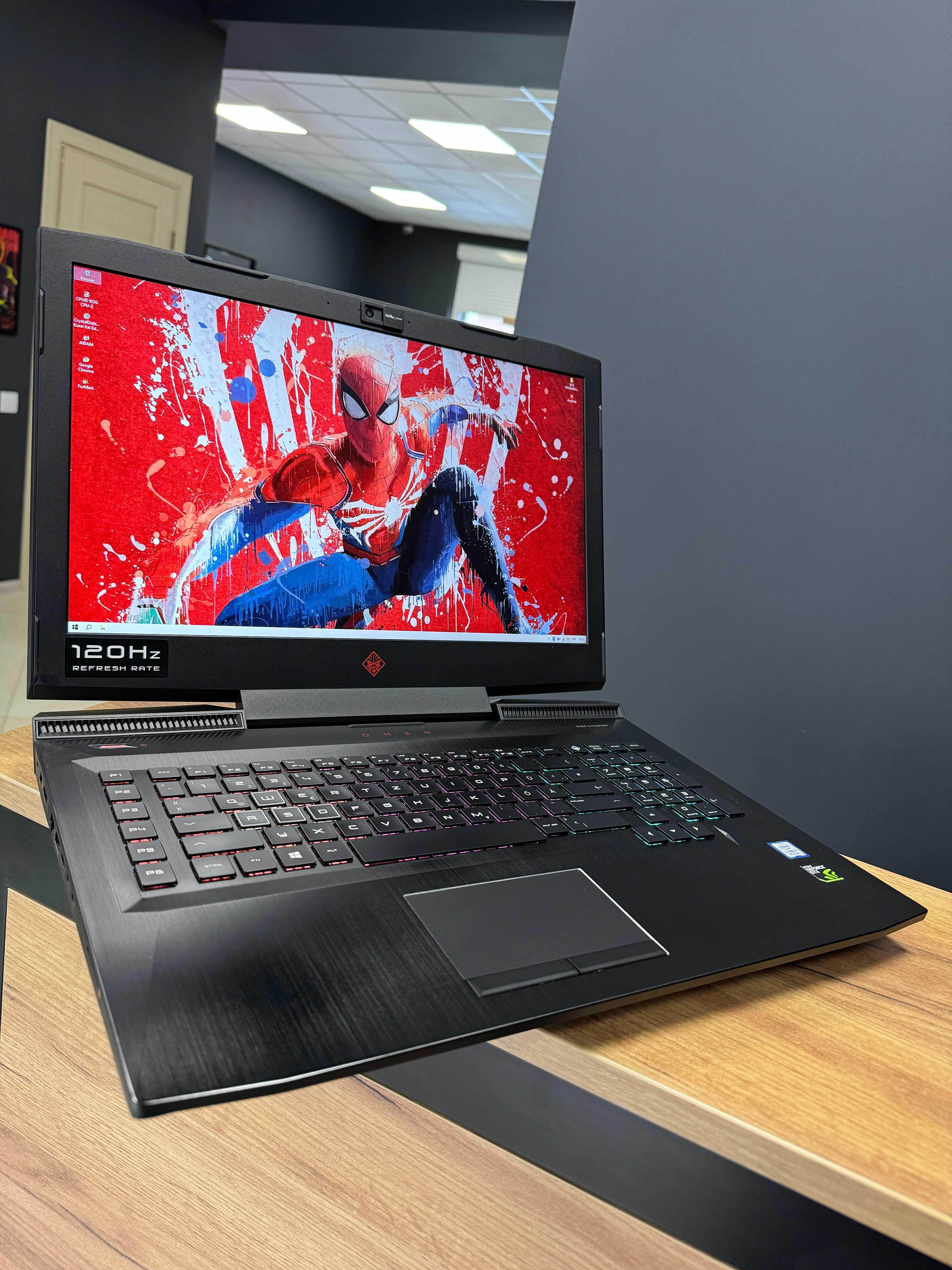 Ігровий HP Omen - 17.3/i7 8750H/GTX 1070 8 GB/256 NVME + HDD/120 Гц