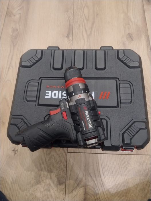 WiertarkoWkrętarka Parkside PSBSAP 12V udarowa że zdejmowana głowica