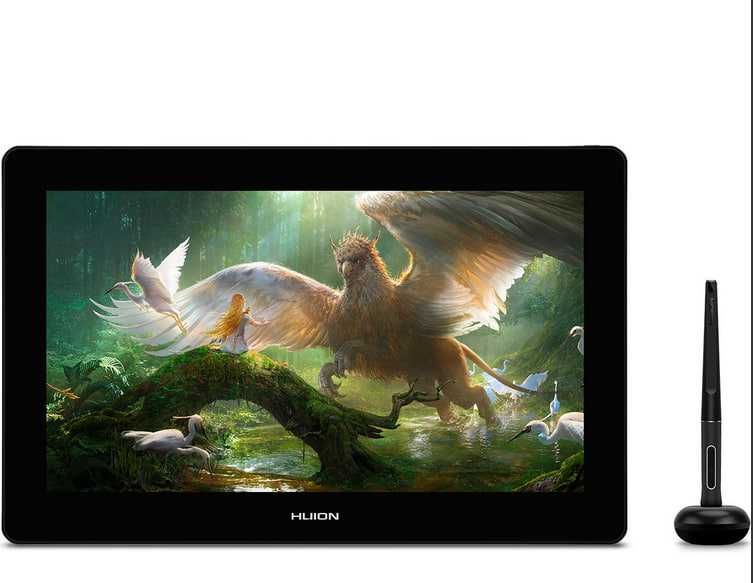 Графічний планшет Huion Kamvas Pro 16 4K + проф плівка