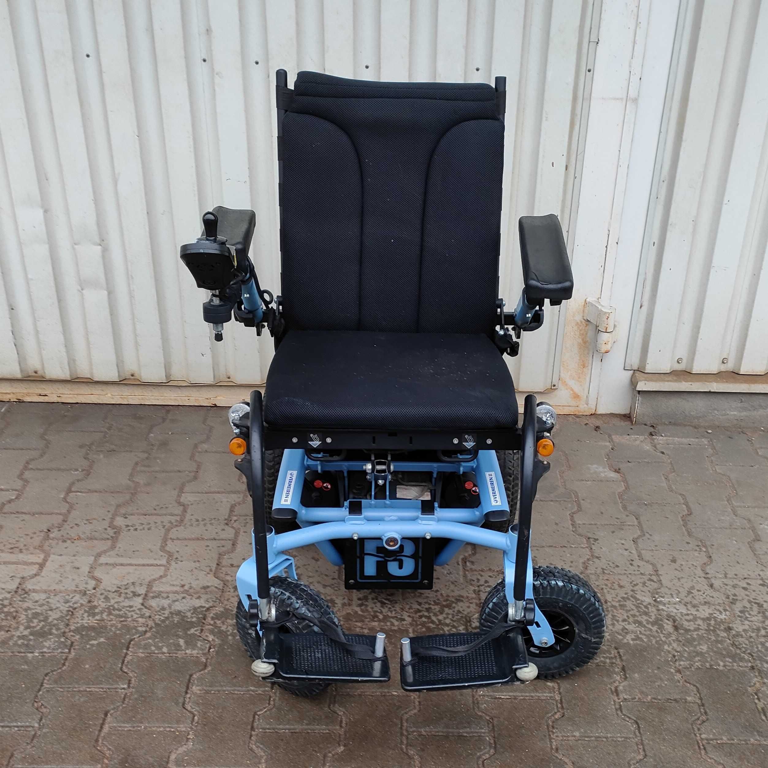 Wózek inwalidzki elektryczny Forest 3 Vermeiren + nowe akumulatory