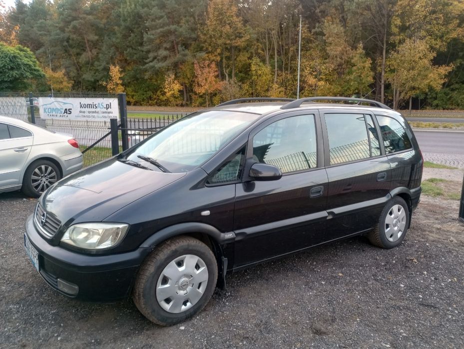 Opel Zafira 2.0D 101KM 2001r * 7 os hak klimatyzacja * TORUŃ
