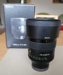 Sony FE85mm F1.4 GM