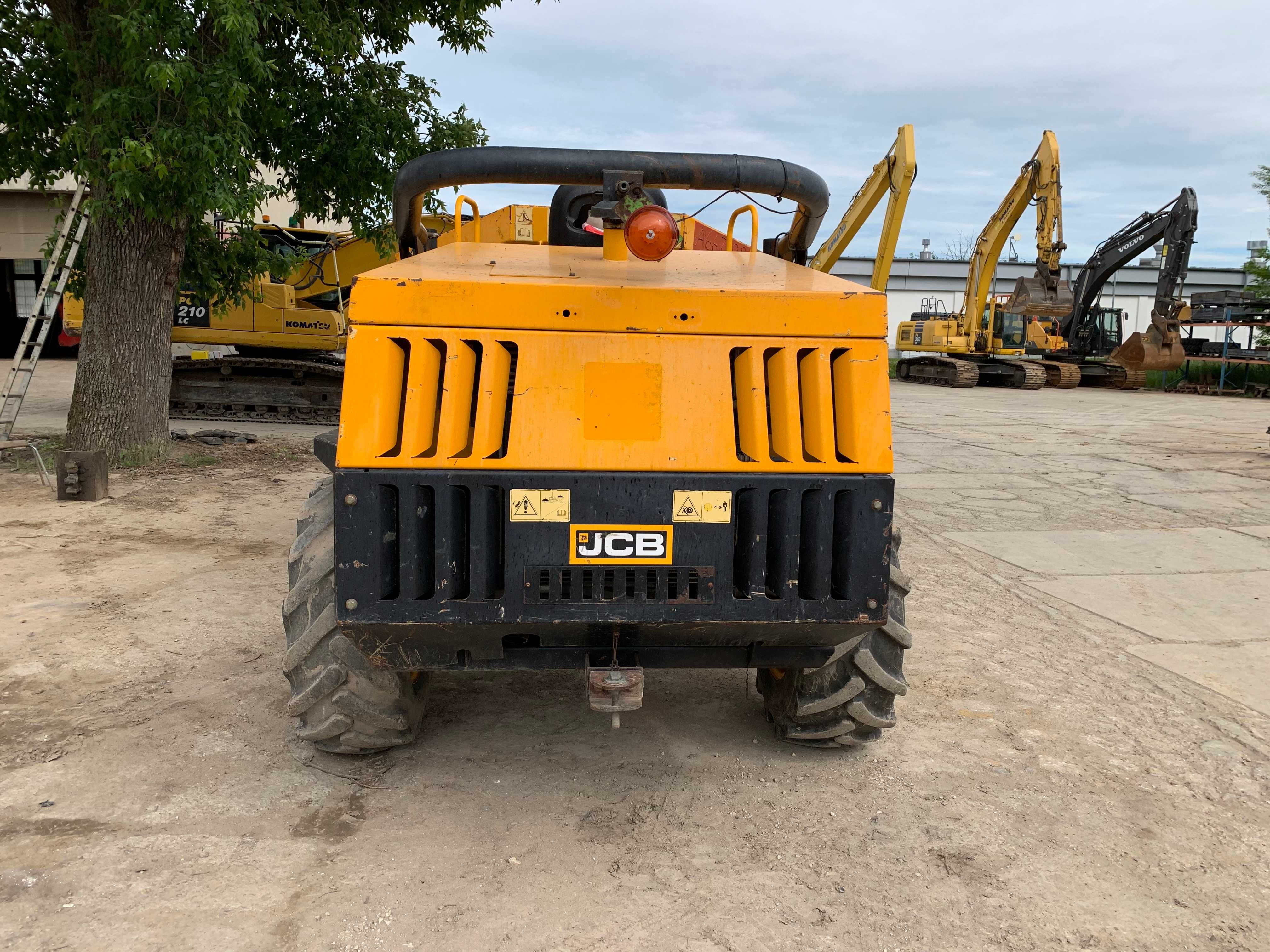 JCB 6TST wozidło obrotowe budowlane 6 ton 2015 światła 2300 mtg Terex