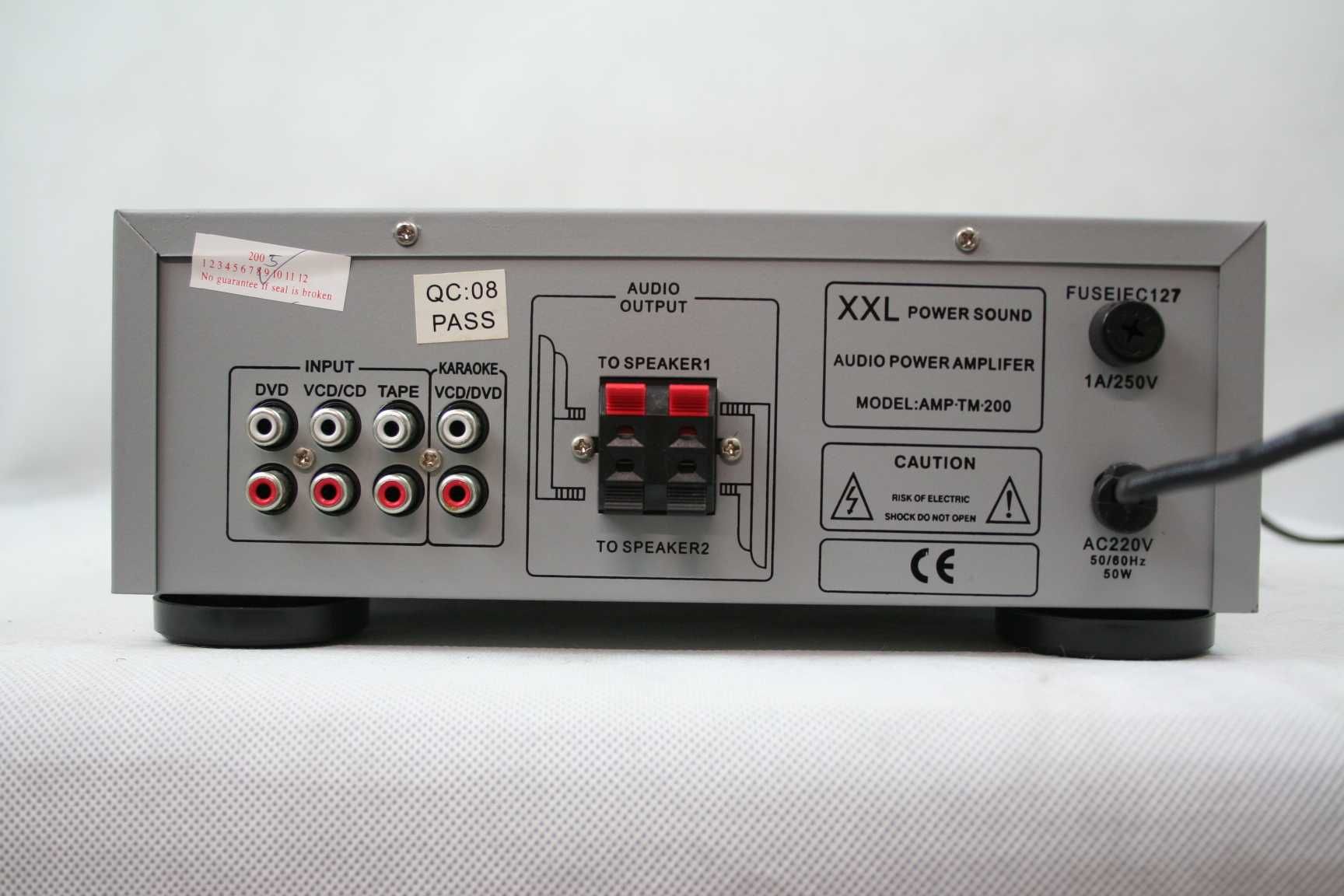 Wzmacniacz do karaoke XXL Amp-Tm-200