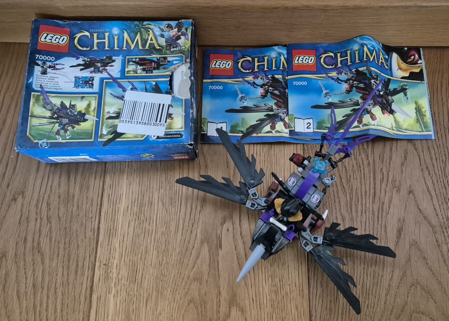 Unikatowe Lego chima 70000