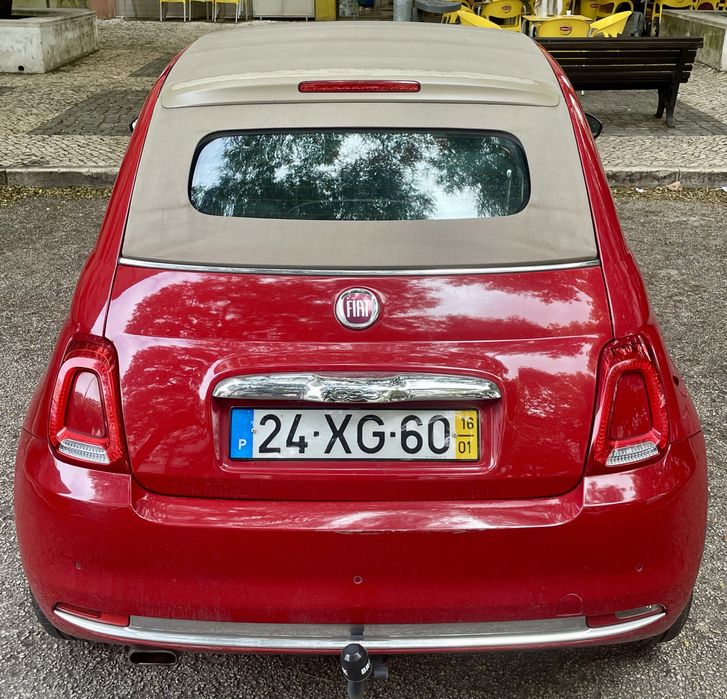 FIAT 500C, modelo 2016, 1.2 69CV